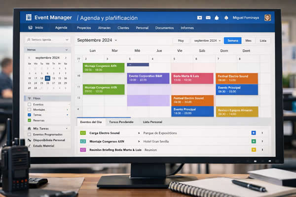 Agenda y planificación